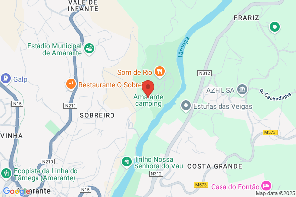 Parque De Campismo De Amarante