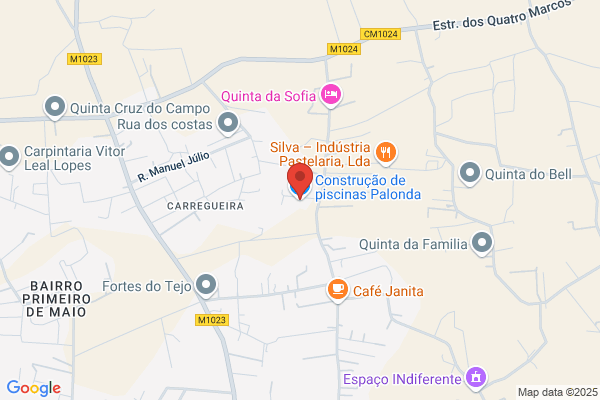 Palonda-Comãio,montagens E Manutenï De Piscinas Lda