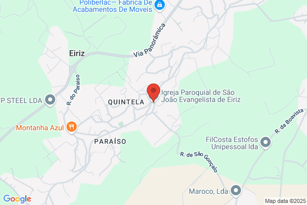 Fòica Da Igreja Paroquial Da Freguesia De s. joàevangelista De eiriz
