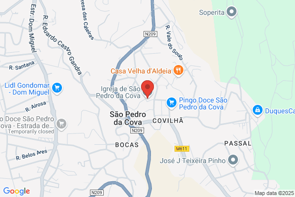 Fòica Da Igreja Paroquial Da Freguesia Sàpedro cova