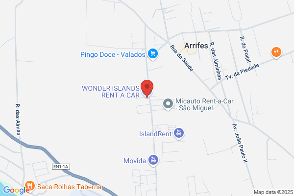 Aluguer de carros en Aeroporto de Ponta Delgada - InterRent