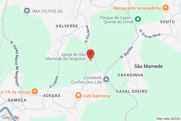 Fòica Da Igreja Paroquial Da Freguesia Sàmamede negrelos