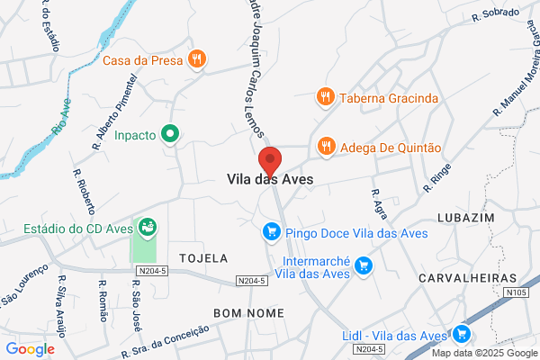 A Construtora De Vila De Aves De joaquim sampaio martins & C. lda