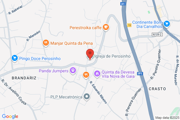 Fòica Da Igreja Paroquial De Perosinho