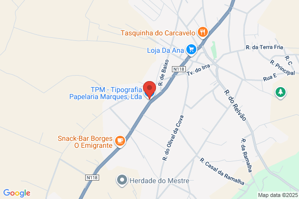 Tipografia E Papelaria Marginal Lda