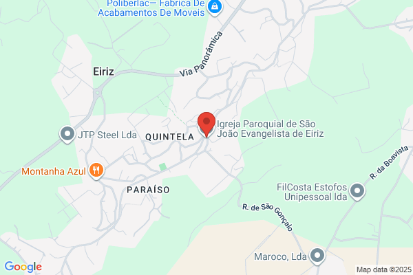 Fòica Da Igreja Paroquial Da Freguesia De s. joàevangelista De eiriz
